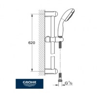 GROHE NEW TEMPESTA CONJUNTO DUCHA